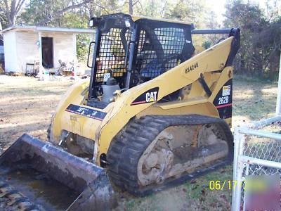 Cat skid steer dozer excavator dump truck track loader