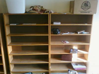 Home or commercial bookcases (borders bookstore style)