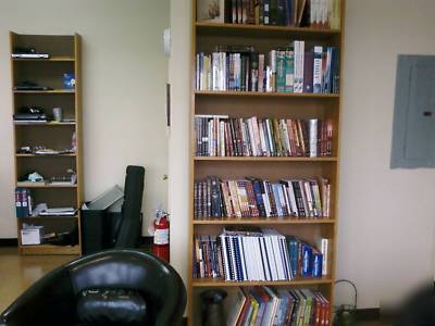 Home or commercial bookcases (borders bookstore style)
