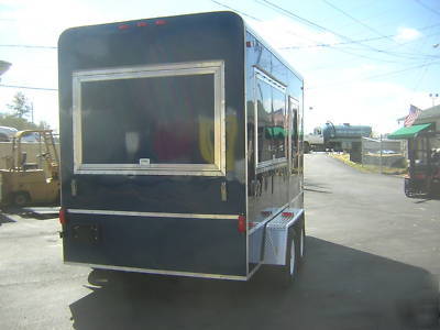 New 2010 7 x 14 concession trailer 