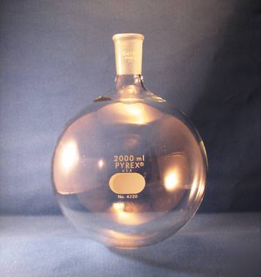 Pyrex round bottom flask 2000ML 24/40 