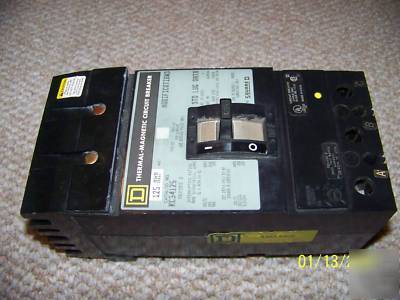 Square d KC34125 125 a 480V circuit breaker KA36125 kh