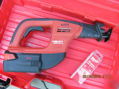 Hilti te 7-a drill & wsr 36-a saw cpc combo kit nice