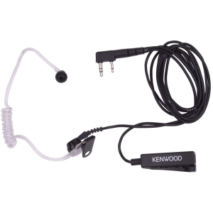 New kenwood 2 way radio palm surveillance headset + mic