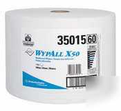 WypallÂ® X50 teriÂ® jumbo roll wipers - 9.8'' x 13.4''