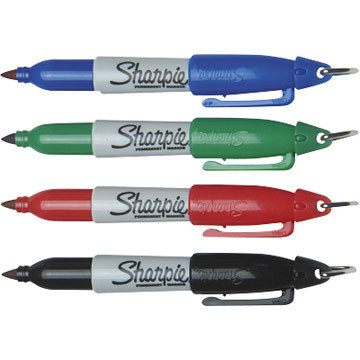 New 4 sharpie mini permanent markers assorted 
