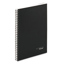 1-subject wirebound business notebook, 9-1/2X6, legal r