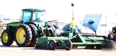 2001 john deere 8410 4X4 tractor laser land scraper gd