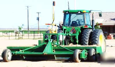 2001 john deere 8410 4X4 tractor laser land scraper gd