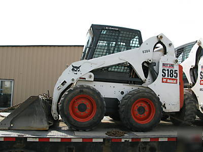 2007 bobcat skid steer skidsteer S185 ac/heat low hrs