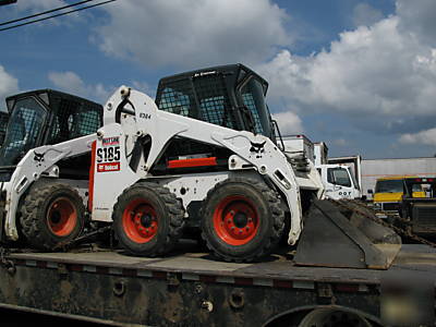 2007 bobcat skid steer skidsteer S185 ac/heat low hrs