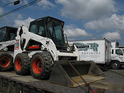 2007 bobcat skid steer skidsteer S185 ac/heat low hrs