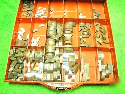 330PC woodruff key assorted assortment mixed lot set