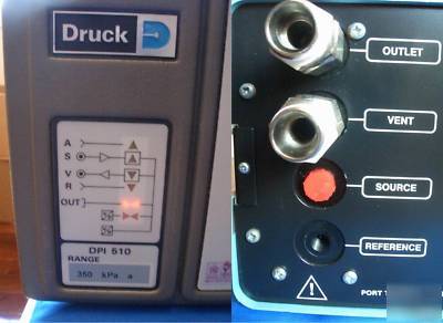 Druck pressure controller/ calibrator dpi 510 50 psi