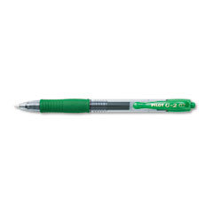G2 gel ink rollerball pen, fine tip, green ink PIL31025