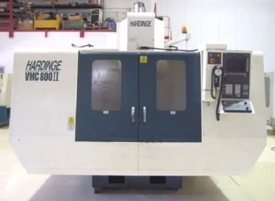 Hardinge vmc-800 cnc vertical machining center mill 600