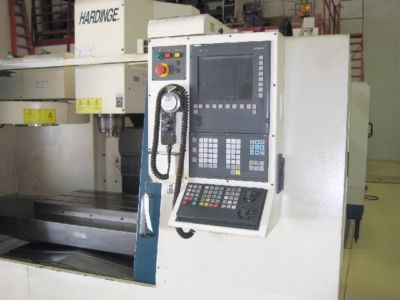 Hardinge vmc-800 cnc vertical machining center mill 600