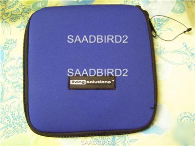 Living solutions 24 cd/dvd zip up wallet/case/holder #2