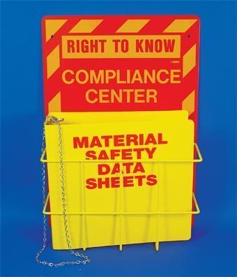Msds right to know information center/station