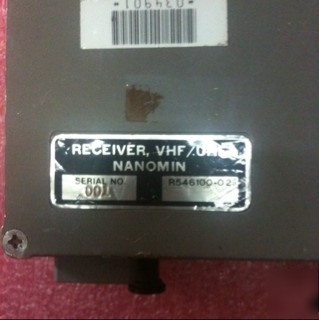 Nanomin receiver serial #001 very rare radio