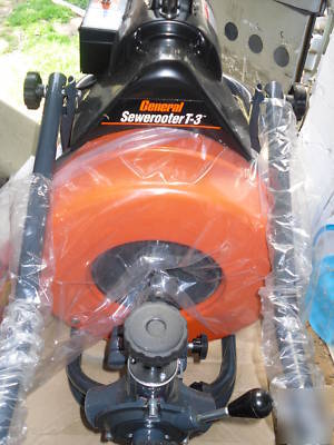 New (open box) general sewerooter t-3-d drain cleaner