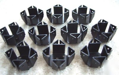 New aavid black anodized TO3 to-3 heat sink - 10-lot