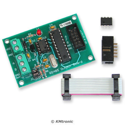 RS485 to 8 digitally outputs controller, bus id:05