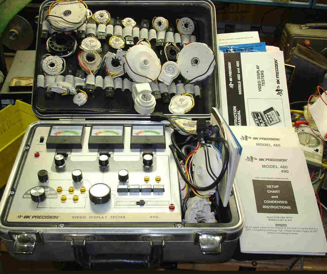 B&k bk model 490 video display / tv tester rejuvinator