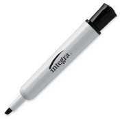 Integra chisel point dry erase marker - black