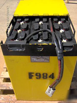 36VOLT forklift battery 18-125-19 5 hour cap tested