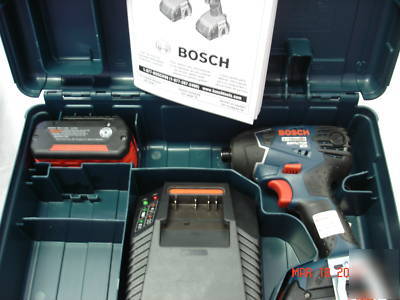 Bosch 25618-01 impact driver full 1YR warranty fat pack