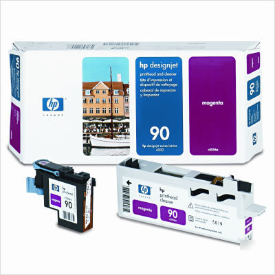 C5056A (HP90) printhead and cleaner, magenta