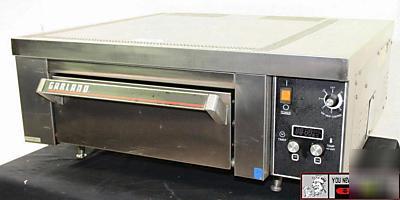 Commercial garland single deck electric pizza bake oven
