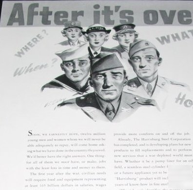 Harrisburg steel corporation-ww ii era -6 1930S-40S ads