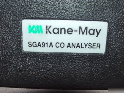 Kane may SGA91A carbon monoxide gas analyser in case