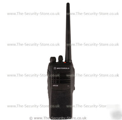 Motorola GP328 two way radio [uhf, 403-470MHZ,16CH]