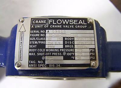 New crane valve bypass flowseal for centac compressor