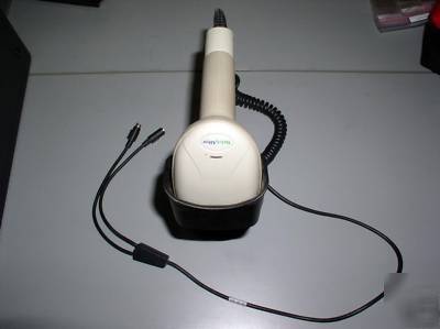 Symbol IT3800 ps/2 handheld scanner with stand