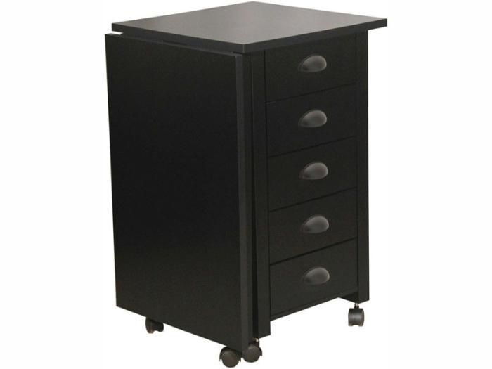 Venture horizon 1017 - 29 in. craft mobile desk, black