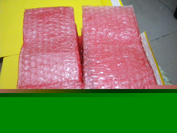 New 100 anti static bubble wrap bags (8.5CMX16CM) red