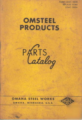 Omsteel products parts catalog