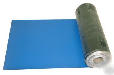 Rubber mat roll blue anti-static esd control 96302