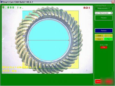 Smart-cam cmm on-screen measurement software