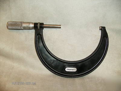 Starrett no 436 outside micrometer 3