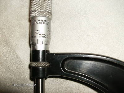 Starrett no 436 outside micrometer 3