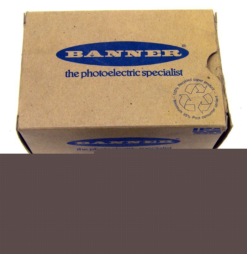 Banner value-beam fiber optic sensor scanner SMI91EFQD