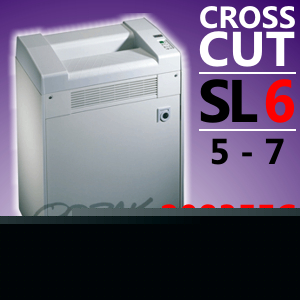 Dahle departmental cross-cut paper shredder - #20835EC