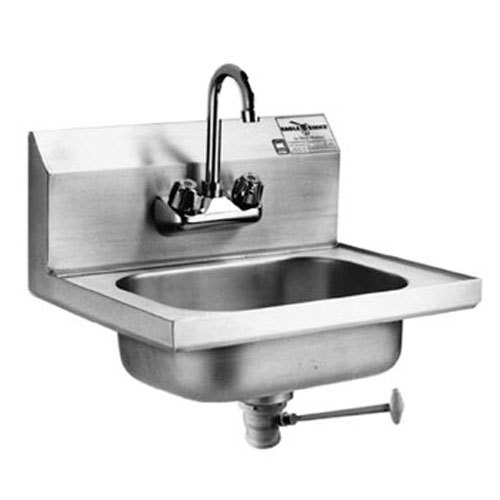 Eagle hsa-10-fo hand sink, wall model, 13 1/2