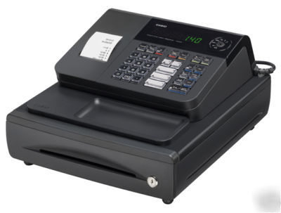 New casio cash register + 10 free rolls, vat included
