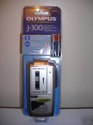 New olympus j-300 voice recorder: /sealed-not refurbished